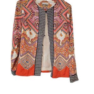 Colorful Patterned Women's Jacket